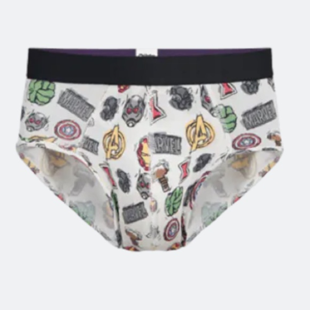 NWT Meundies Marvel Comics Avengers men’s brief lg